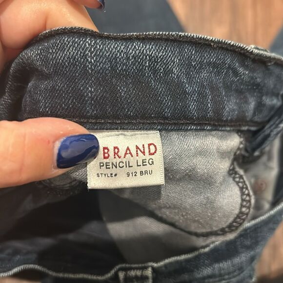 J Brand Pencil Leg Jeans, Dark Wash, Size 25 - Picture 10 of 14